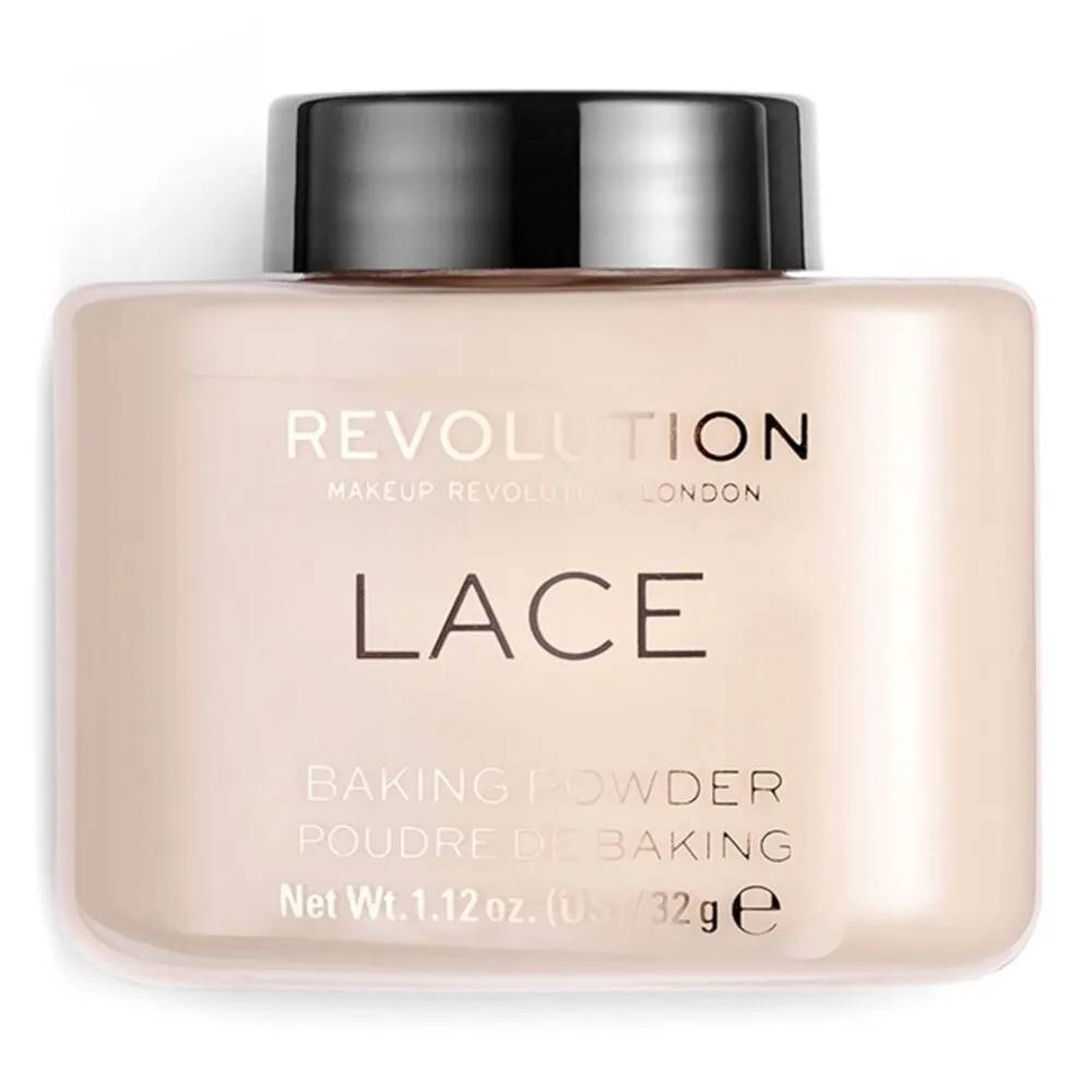 Рассыпчатая пудра для фиксации макияжа Makeup Revolution Lace 42 г