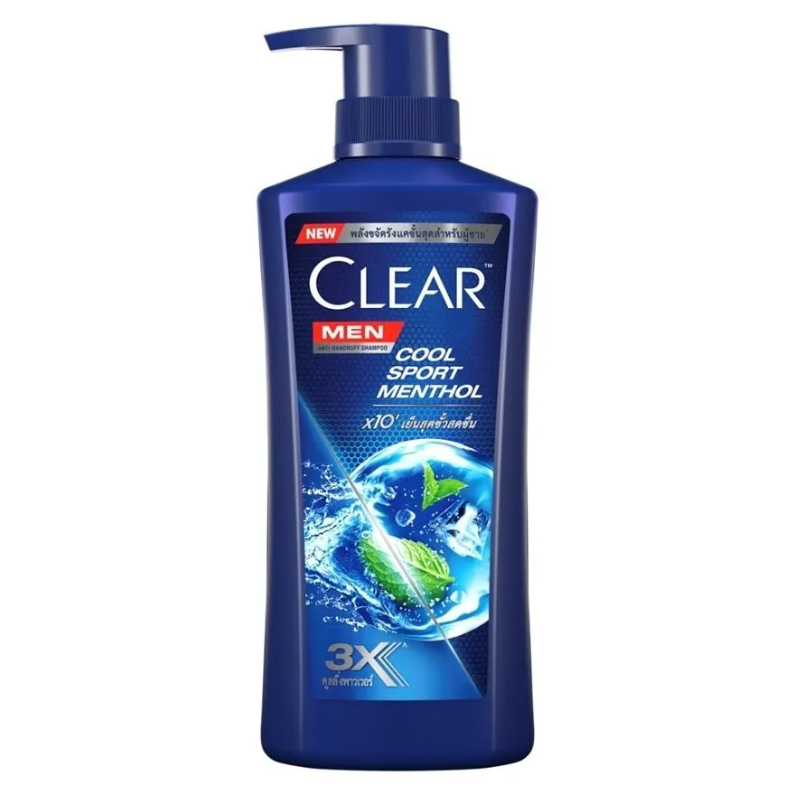 Clear Men Anti-Dandruff Cool Sport Menthol Shampoo 360 ml